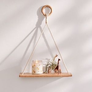 NEW Macramé Hanging Shelf